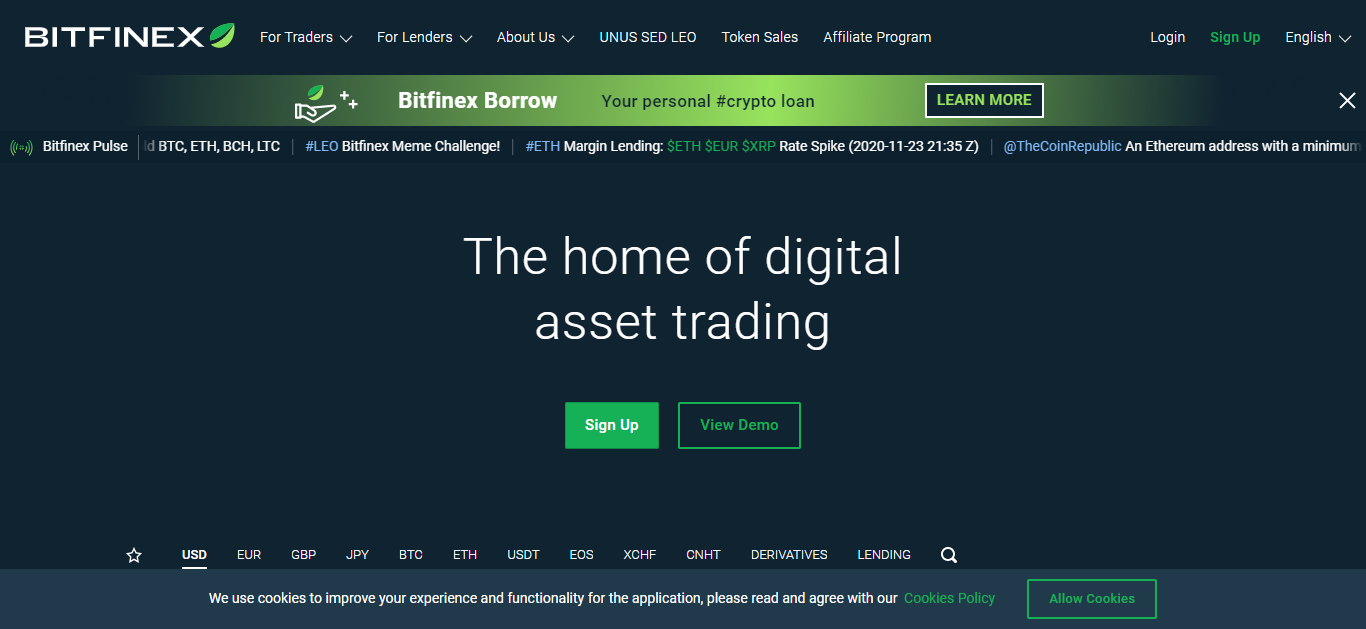 bitfinex bitcoin tempo deposito