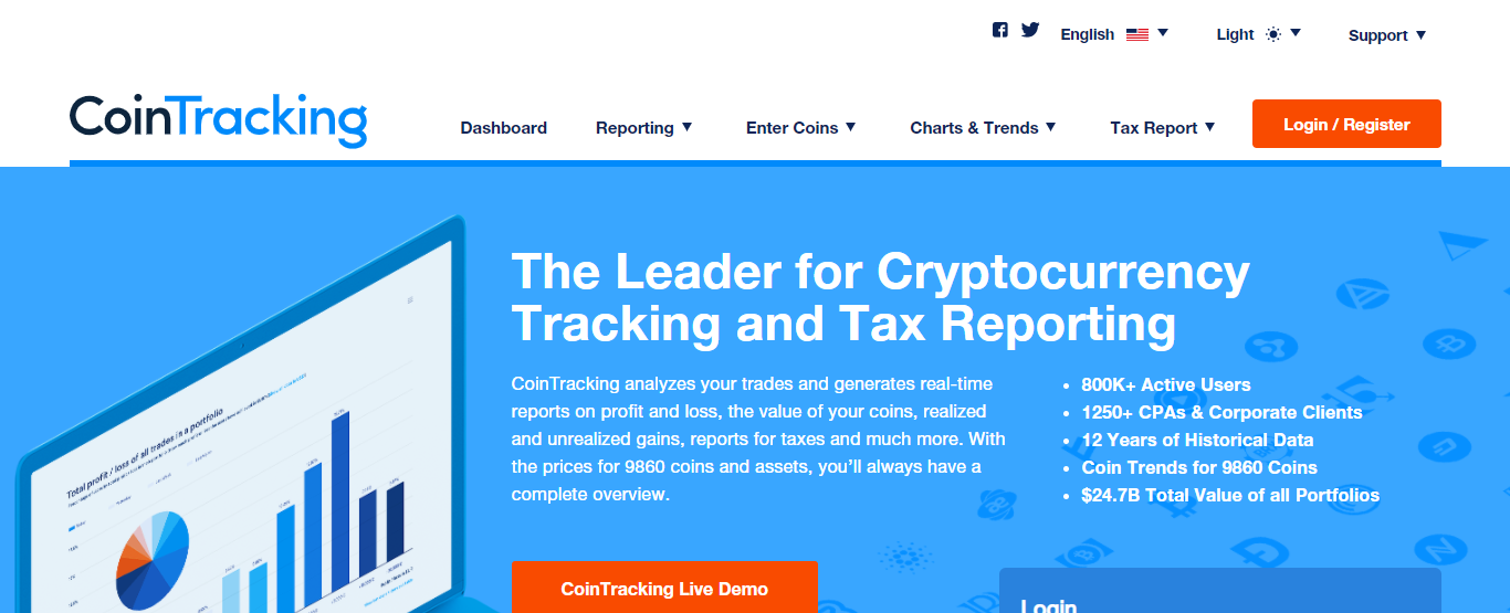 Cointracking.info - 10% Korting Via onze link! Crypto belasting software