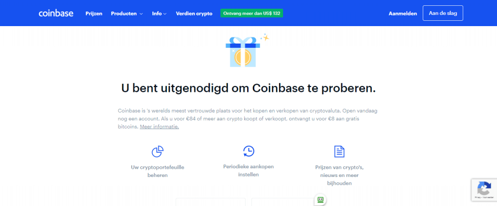 Coinbase Bonus Link - $10 Gratis Bij Aankoop $100 in Crypto!